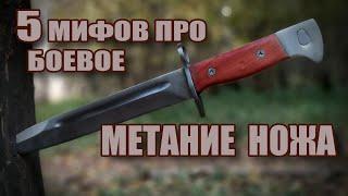 5 мифов про боевое метание ножей  Как это может пригодиться в жизни?