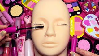 ASMR Fake Makeup on Mannequin Whispered