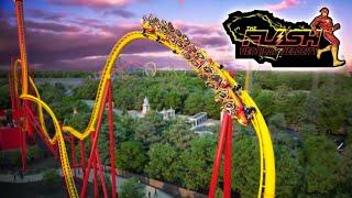 Flash Vertical Velocity Official Animation - Six Flags Great Adventures New Roller Coaster