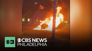 2 killed in fiery North Philadelphia car crash family and friends mourn death of Temple student