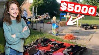 Professional Reseller shares BEST Garage sale finds EVER