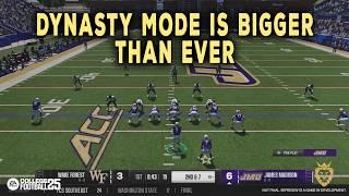 College Football 25 Dynasty Mode will be the Ultimate Sports RPG