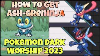 How To Change Greninja To Ash-Greninja  How To Get Froakie In Pokemon Dark Worship 2023