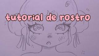 tutorial como dibujar rostros  animados 