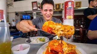 Huge DEEP FRIED River Shrimp - Thai Food at Legendary Kui Mong กุ่ยหมง Restaurant