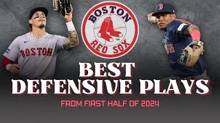 Red Sox Best Plays On Defense From First Half Of 2024 Season