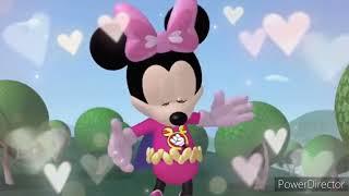 mickey y minnie cumplen el reto de @montsesama421 cantar una canción de amor para san valentin