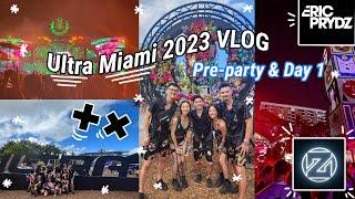 Ultra Miami 2023 VLOG  Day 1  Tchami Charlotte de Witte Zedd Afrojack Martin Garrix Gryffin