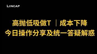 8月23日 高抛低吸做T，成本持续下降｜今日操盘分享及统一答疑解惑  ｜ 新能源 A股 投资 财经 股票 股市