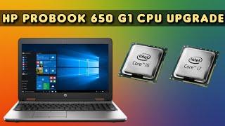 HP ProBook 650 G1 CPU Upgrade from i5 to i7 2023