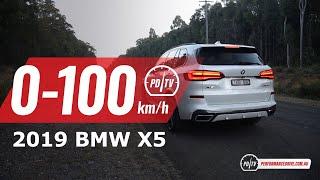 2019 BMW X5 30d vs 40i 0-100kmh & engine sound