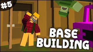 Unturned Gameplay - Part 5 - Crafting & Building a Base Unturned 2 Base Building