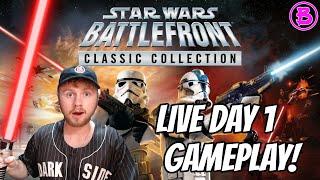 Star Wars Battlefront Classic Live Release Day Gameplay