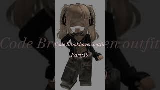 Code Brookhaven outfit Part19 like for Part20 #shortvideo #brookhaven #roblox #robloxedit