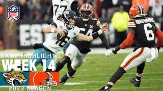 Jacksonville Jaguars vs. Cleveland Browns  2023 Week 14 Game Highlights