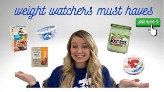 Weight Watchers Must Haves  WW green plan  How I lost weight