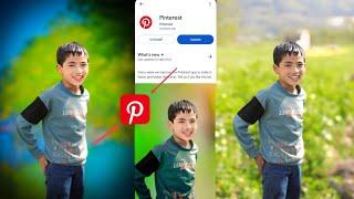 Pinterest Pinterest App Photo Edit कैसे करे  Pinterest Se Photo Editing Kaise Kare 2024  #viral