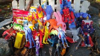 Mencari Mainan Dinosaurus Tayo Hewan Gajah Zunisha Nika Unta Transformers Ultraman Taiga Tiga Zero