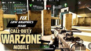 How to fix Warzone mobile low graphics lags and high ping issues India server