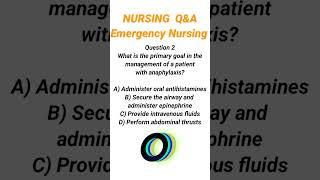 EMERGENCY NURSING QUESTIONS AND ANSWER How to pass PROMETRICNCLEX exam #prometric #nclexexam