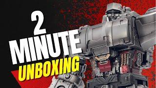 2 Minute Unboxing - Monocrat MT-01 by Megatank aka Megatron from Transformers