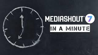 MediaShout 7 In A Minute -- Creating a Lyric from Scratch --