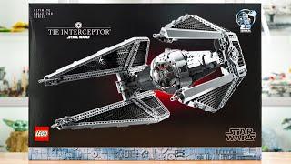 LEGO Star Wars 75382 UCS TIE INTERCEPTOR Review 2024