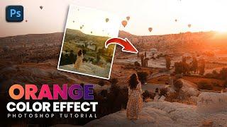 Creating a Stunning Orange Photo Effect Tutorial in Photoshop