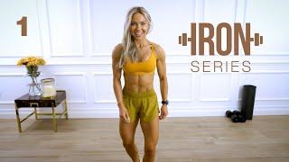 IRON Series 30 Min Leg Workout - Dumbbell Leg Day  1