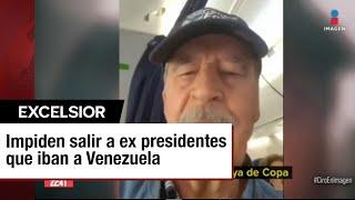 Vicente Fox denuncia que suspendieron vuelo que lo llevaría a Venezuela culpa a Maduro