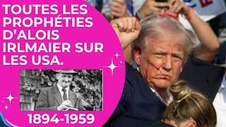 Alerte  Prophéties dAloïs Irlmaier sur lavenir sombre des USA  Donald Trump bientôt assassiné ?