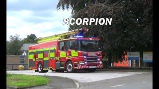 SCORPION TURNOUT - Macclesfield Cheshire Fire & Rescue