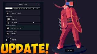 UNIT CREATOR TABS ► Totally Accurate Battle Simulator BETA