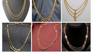 Gold Stepchain models with weightDD ball chains with weightlightweight chainsLatest jewellery