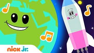 Faces Outer Space Party 🪐 w Blues Clues & You  Faces Music Party  Nick Jr.