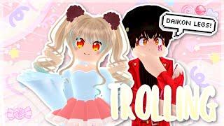 Trolling As Anime Characters PART 1 Yashiro Nene  Roblox Royale High