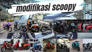 kumpulan scoopy modifikasi terbaru 2021  #scoopymodifikasi