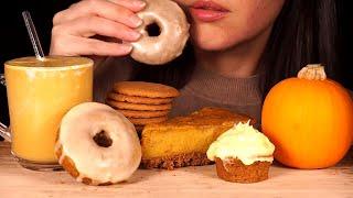 ASMR Pumpkin Spice Treats No Talking