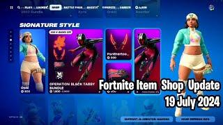  Fortnite Item Shop Update July 19 2024 Opal Mons Panther and More 