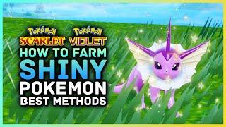 Pokemon Scarlett and Violet  How To Farm Shiny Pokemon Shiny Hunting & Best Methods