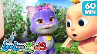 Pussy Cat Pussy Cat  The BEST SONGS for Kids  LooLoo Kids