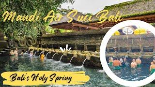 TIRTA EMPUL TAMPAK SIRING BALI Mandi Suci di Balis Holy Spring