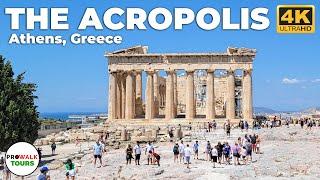 Acropolis & Parthenon - Athens Walking Tour 4K - with Captions