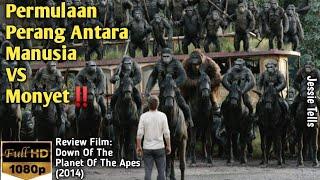 VIRUS YANG MEMUSNAHKAN PERADABAN MANUSIA - Alur Film DOWN OF THE PLANET OF THE APES 2014