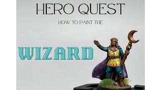 Episode 2 How to Paint the Wizard from Hero Quest #HeroQuest