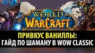 Привкус Ваниллы  Классовый Гайд по Шаману в WoW Classic