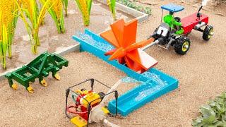 Top most creative Diy mini tractor videos of farm machinery  Homemade tractor to irrigate fields