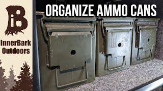 How I Organized My Ammo Cans  MTM Ammo Can Organizers