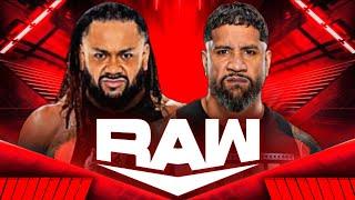 FULL MATCH — Jey Uso vs. Jacob Fatu - Mainevent Uso vs Samoan Werewolf  WWE RAW 2024 #wwe