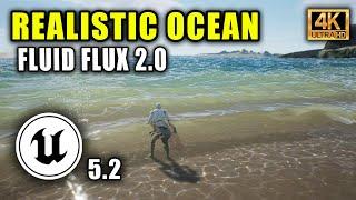 Unreal Engine 5 - REALISTIC OCEAN - Fluid Flux 2.0